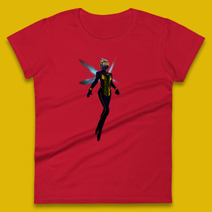 Marvel The Wasp Ant-Man Hank Pym Ghost Hope Pym Superhero Fictional Avengers Movie Character  Womens Tee Top