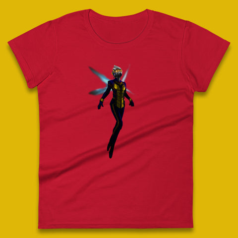 Marvel The Wasp Ant-Man Hank Pym Ghost Hope Pym Superhero Fictional Avengers Movie Character  Womens Tee Top