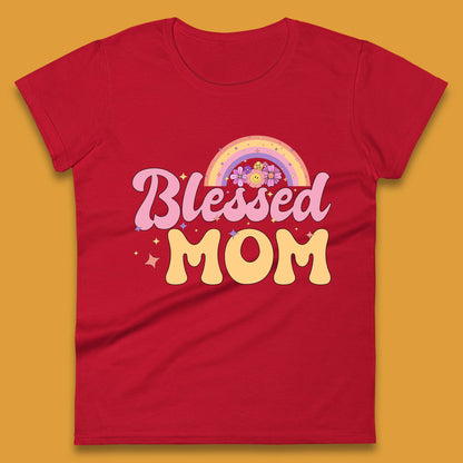 Blessed Mom Womens T-Shirt