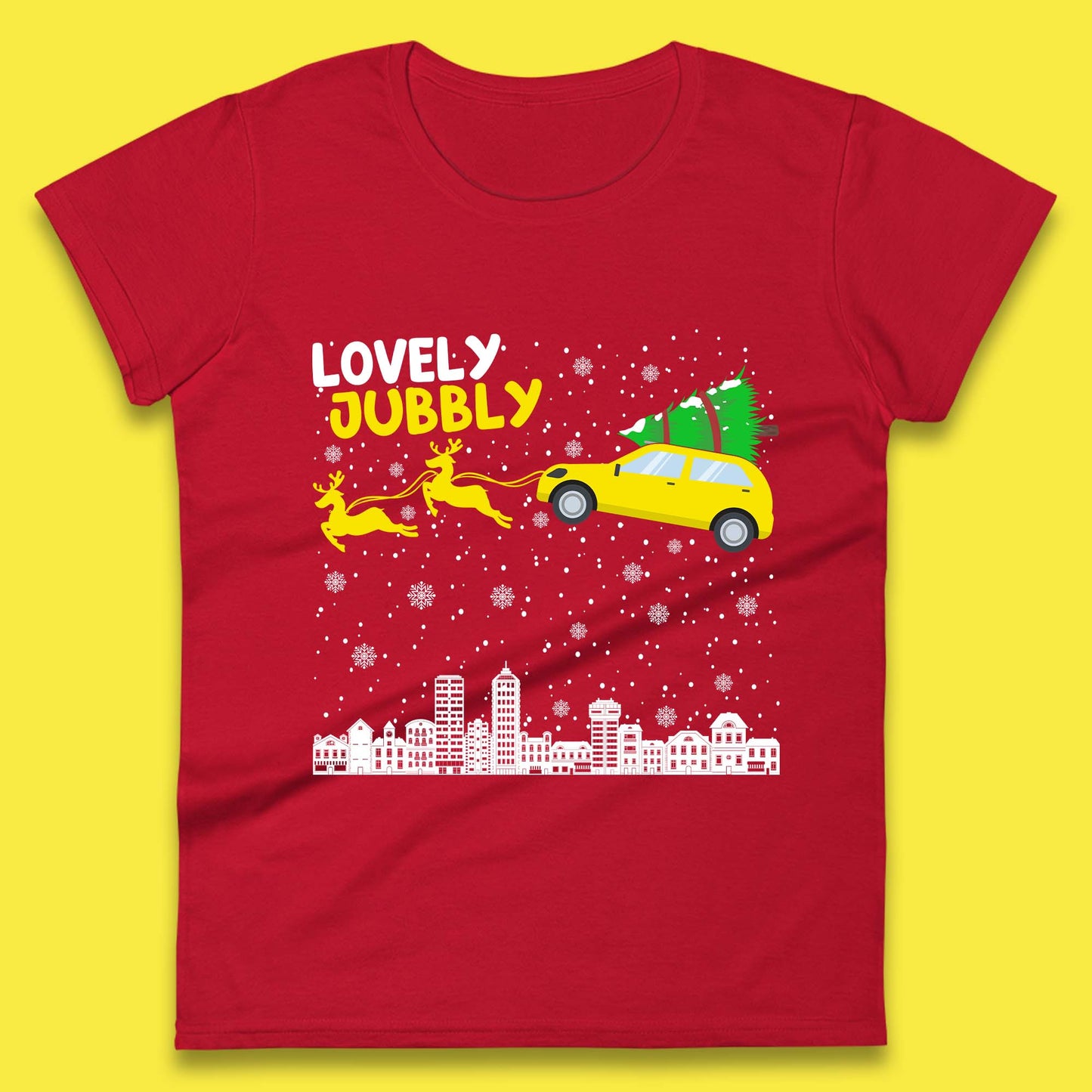 Lovely Jubbly Christmas Womens T Shirt