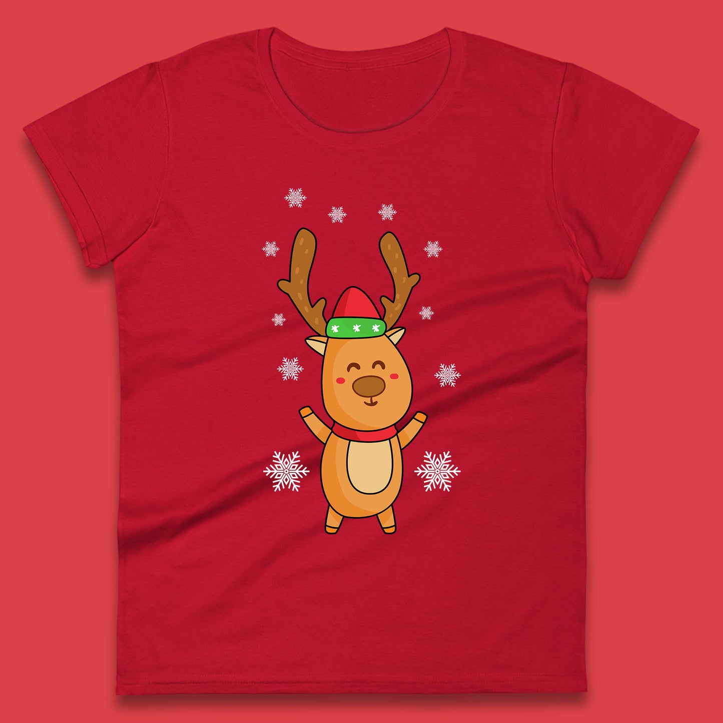christmas reindeer t shirt