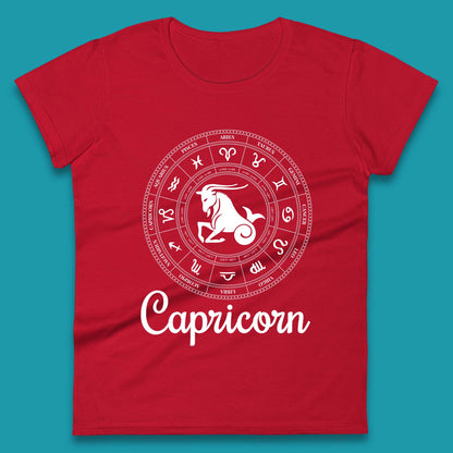 Capricorn Womens T-Shirt
