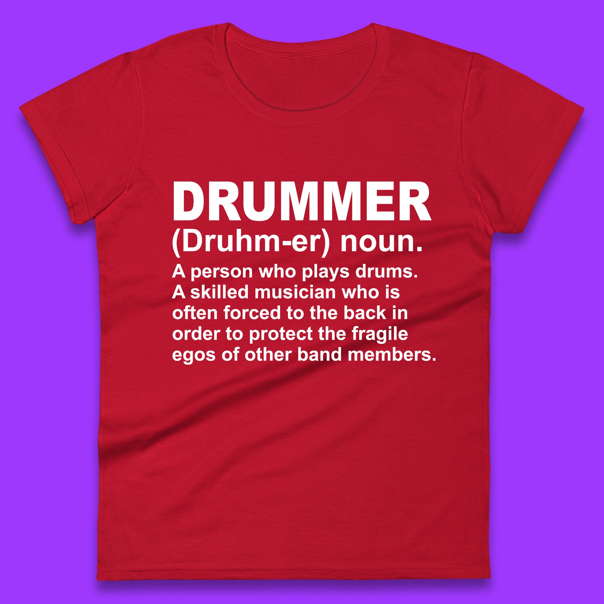 Ladies Drumming T-Shirt