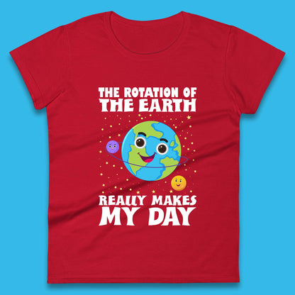 Rotation Of Earth Womens T-Shirt