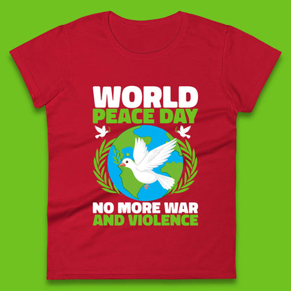 World Peace Day Womens T-Shirt
