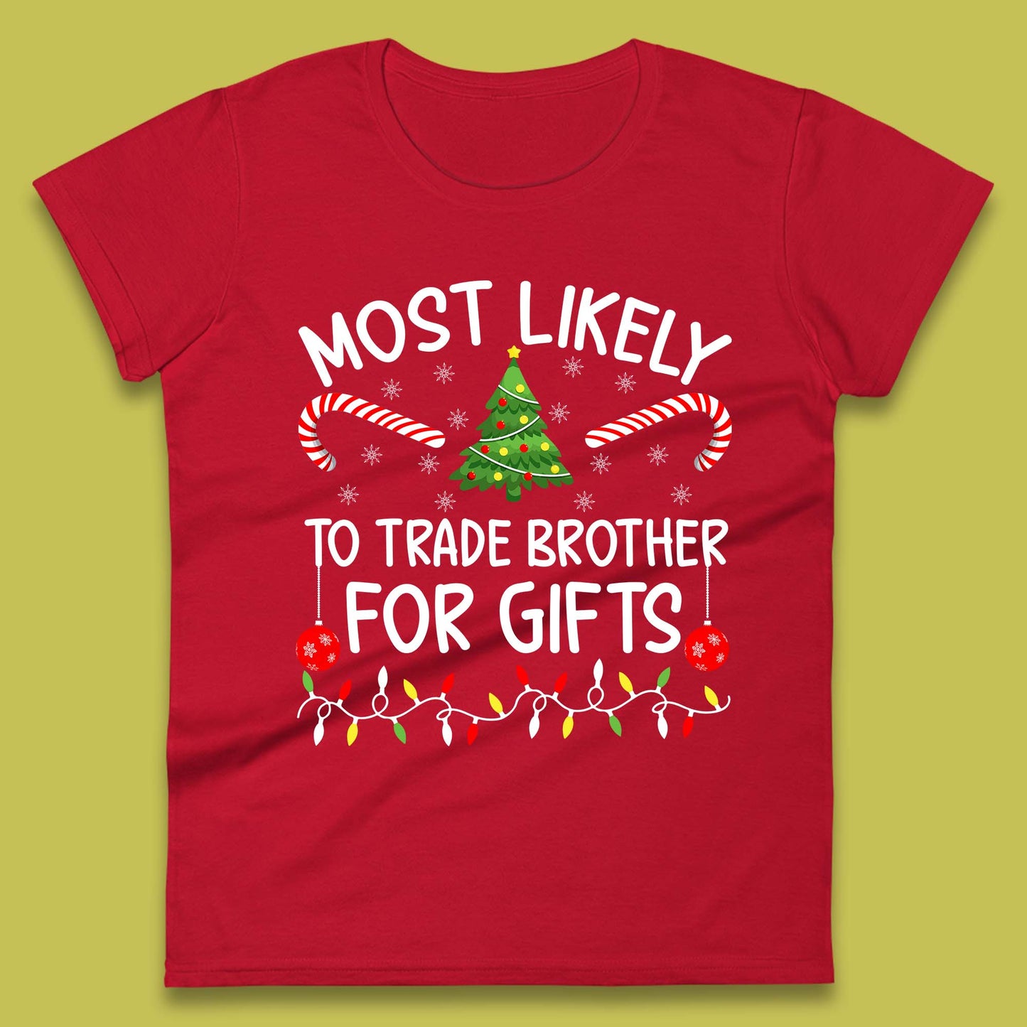 trade brother for christmas gifts womens t shirt