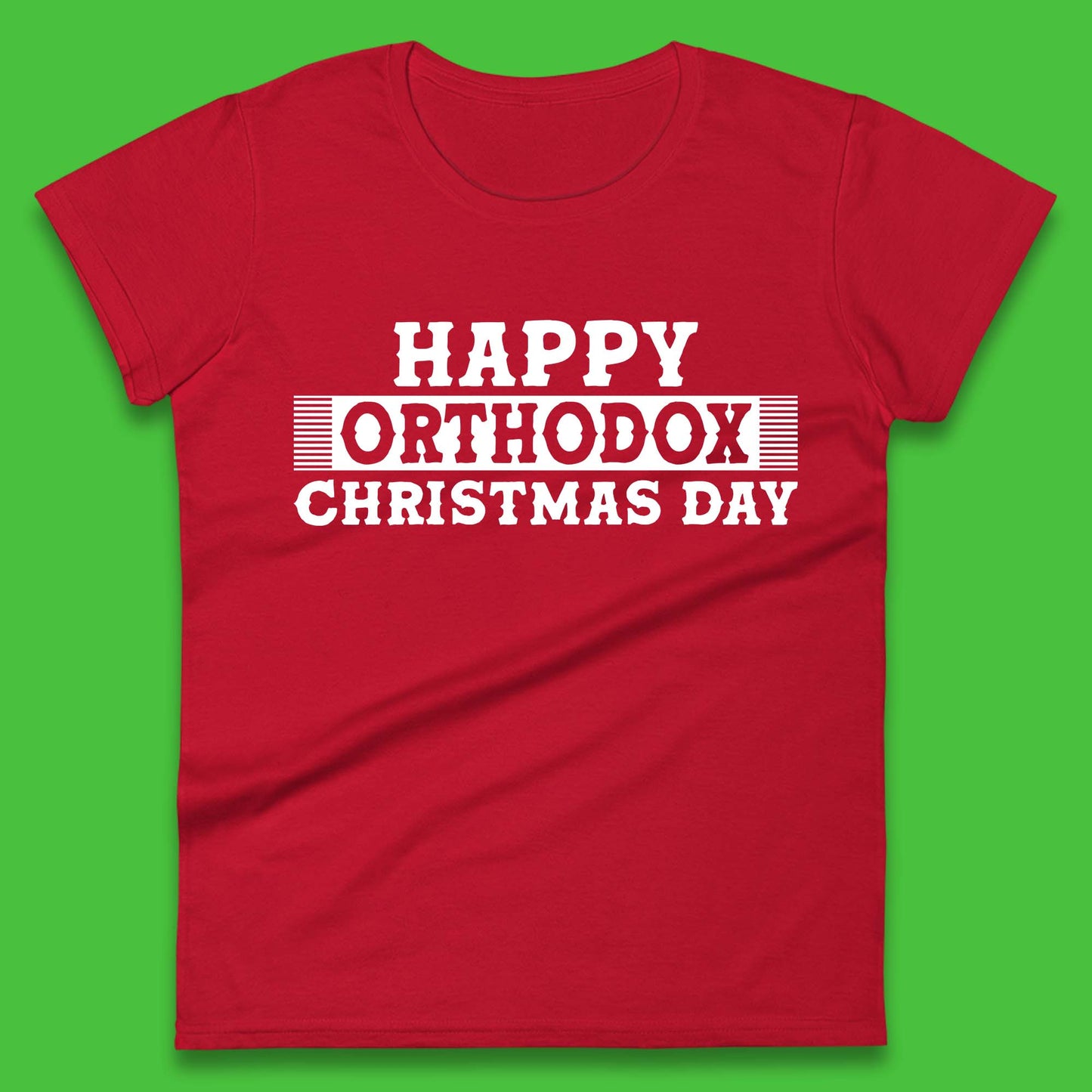 Orthodox Christmas Day Womens T-Shirt