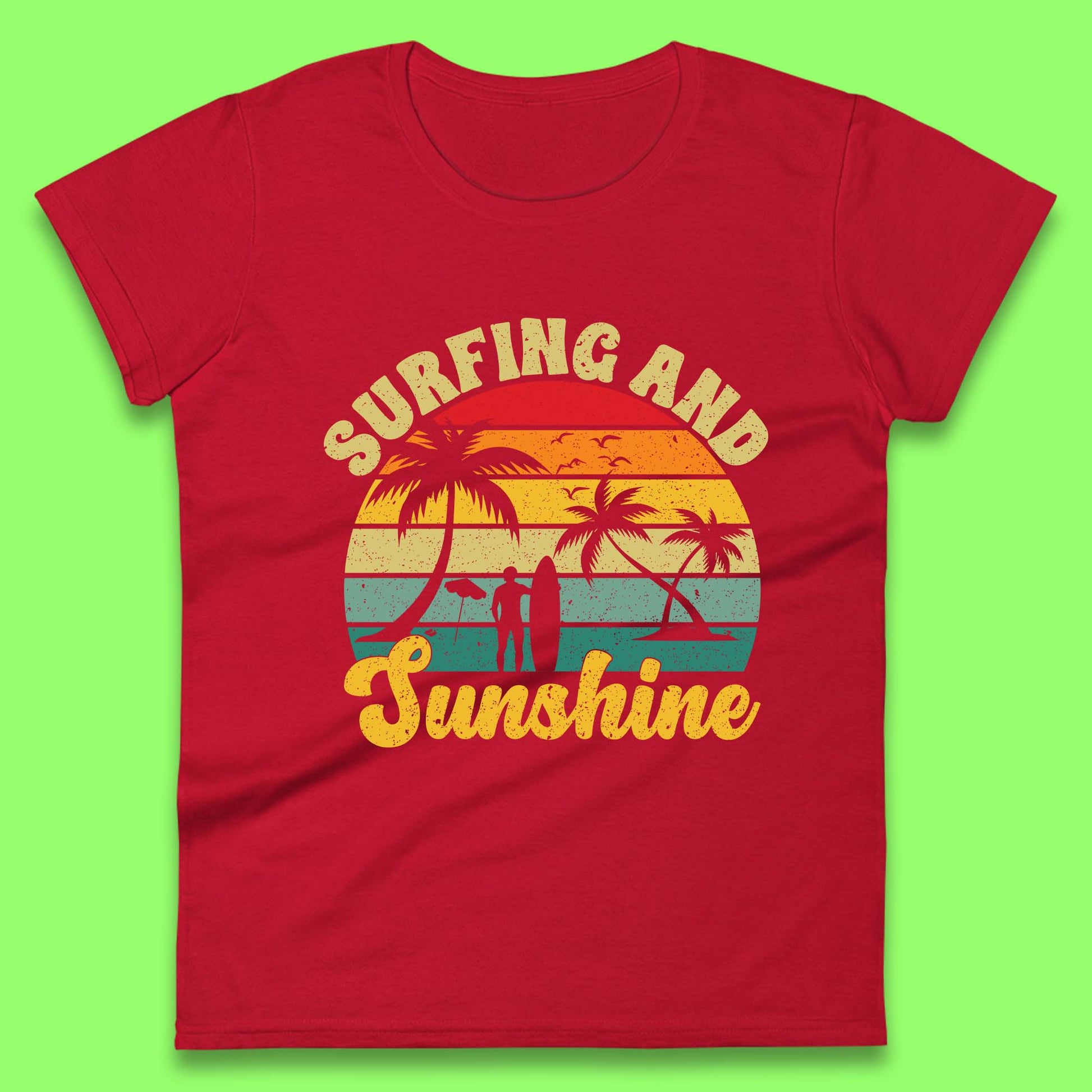 Ladies Surf T Shirts