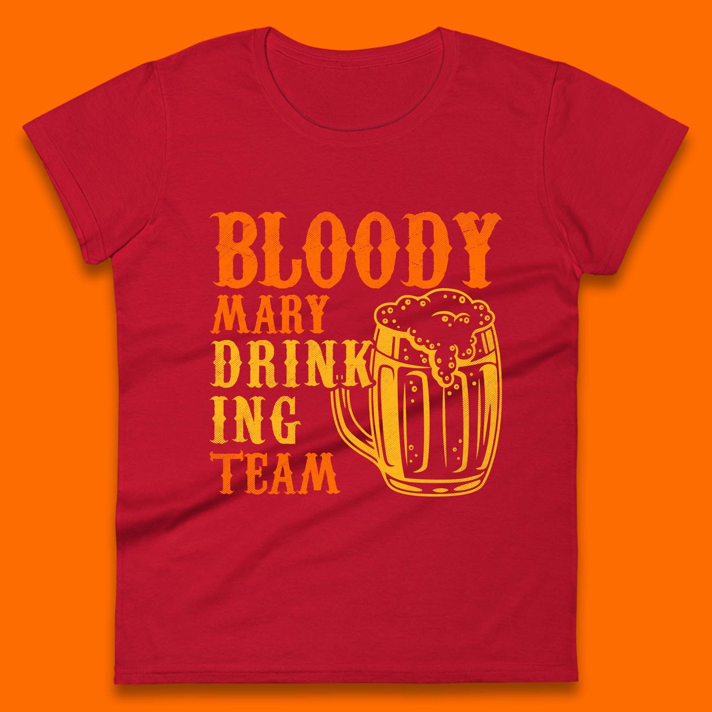 Bloody Marry Drinking Team Womens T-Shirt