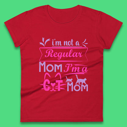 I'm A Cat Mom Womens T-Shirt
