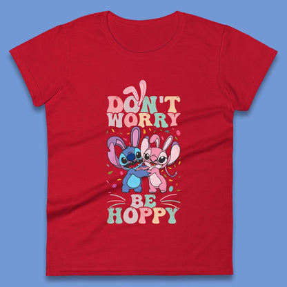 Don't Worry Be Hoppy Womens T-Shirt