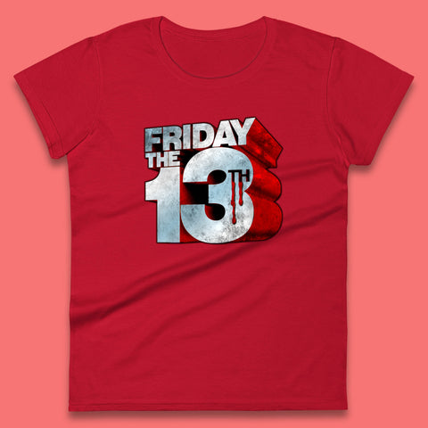 Halloween Friday The 13th Horror Movie Horror Classic 80s Movie Womens Tee Top