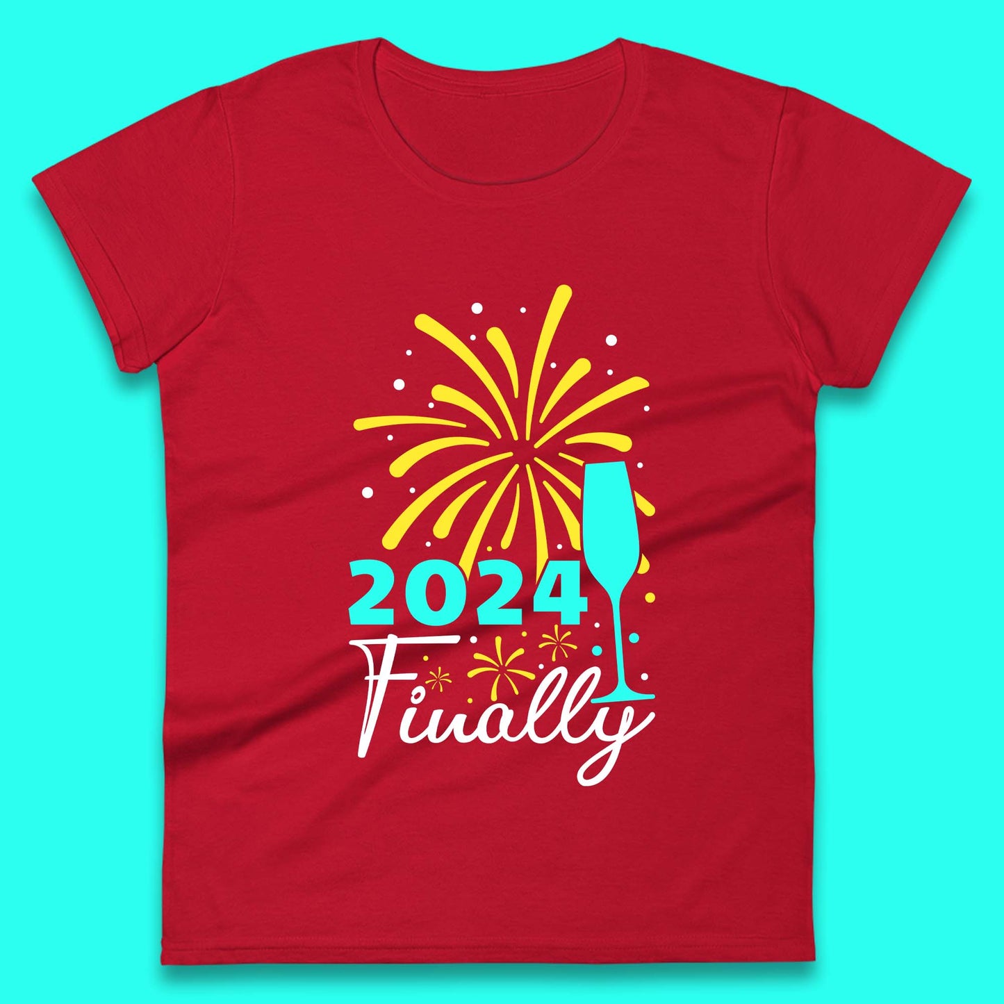 Happy New Year Womens T-Shirt
