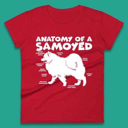 Ladies Samoyed Dog T-Shirt