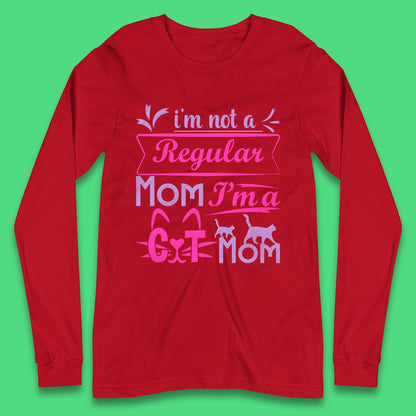 I'm A Cat Mom Long Sleeve T-Shirt