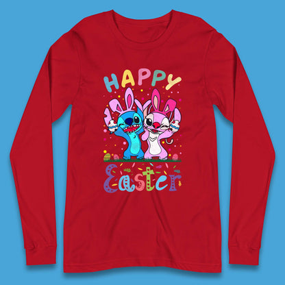 Happy Easter Stitch Long Sleeve T-Shirt