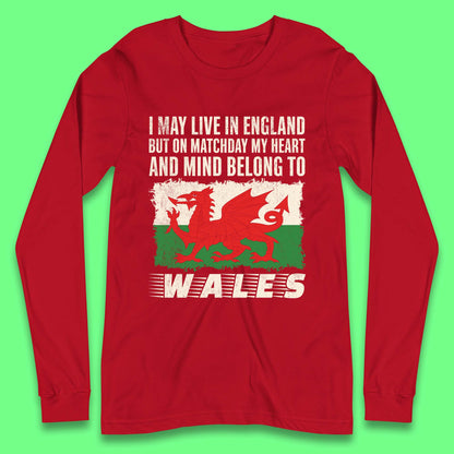 Wales Long Sleeve Football Shirt