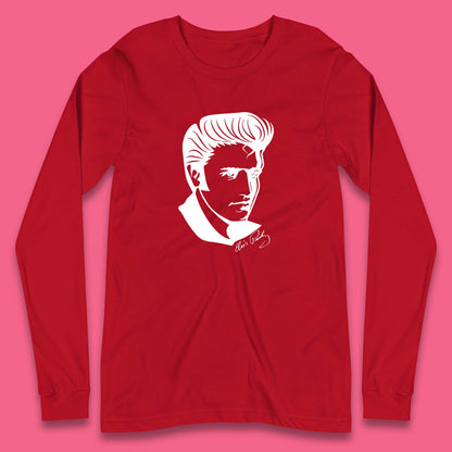 Elvis Presley American Singer King Of Rock And Roll Elvis Presley Lovers Long Sleeve T Shirt