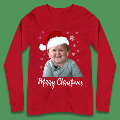 Santa Hasbulla Merry Christmas Long Sleeve T-Shirt