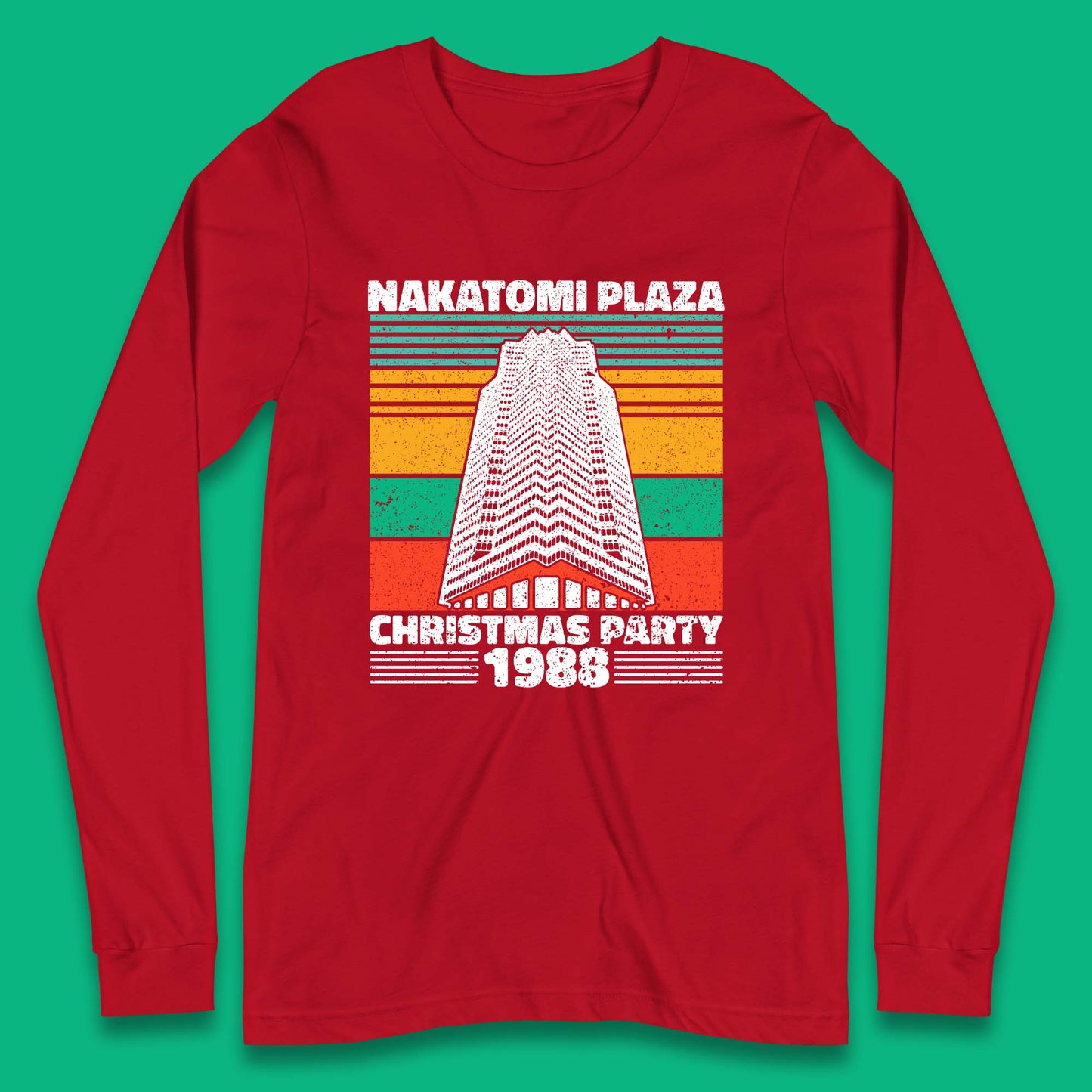 Nakatomi Plaza Christmas Party Long Sleeve T-Shirt