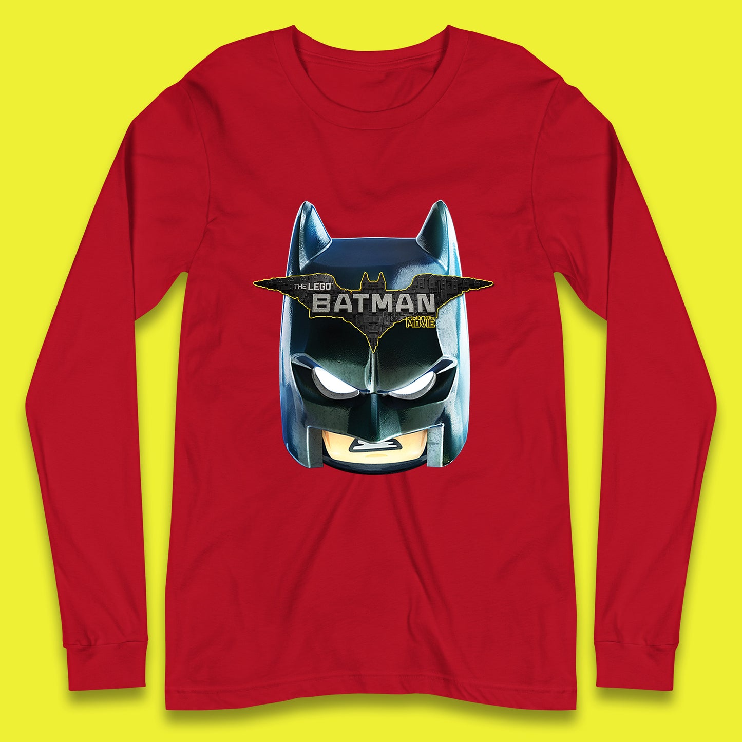 Lego Batman Head Lego Batman 3 Beyond Gotham The Lego Batman Movie DC Comics Long Sleeve T Shirt