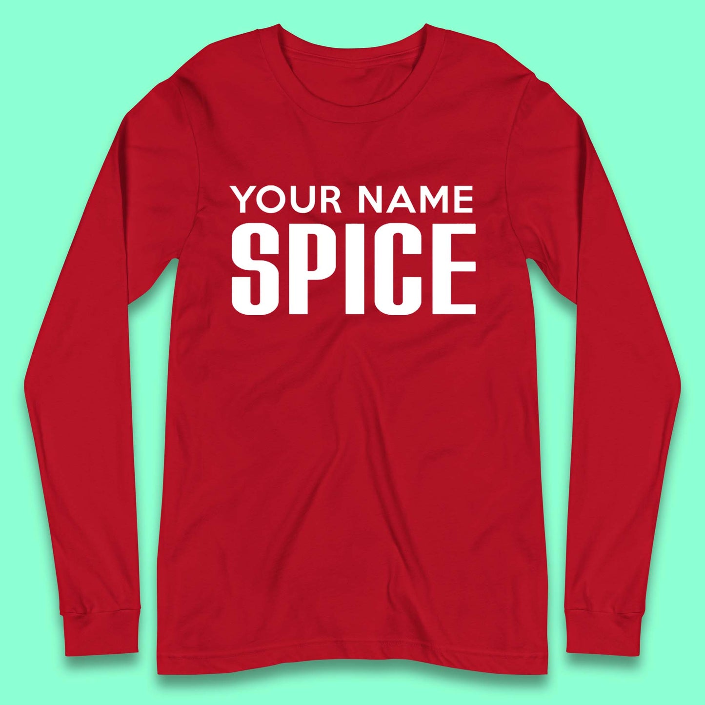Personalised Spice Girls Top