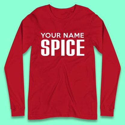 Personalised Spice Girls Top