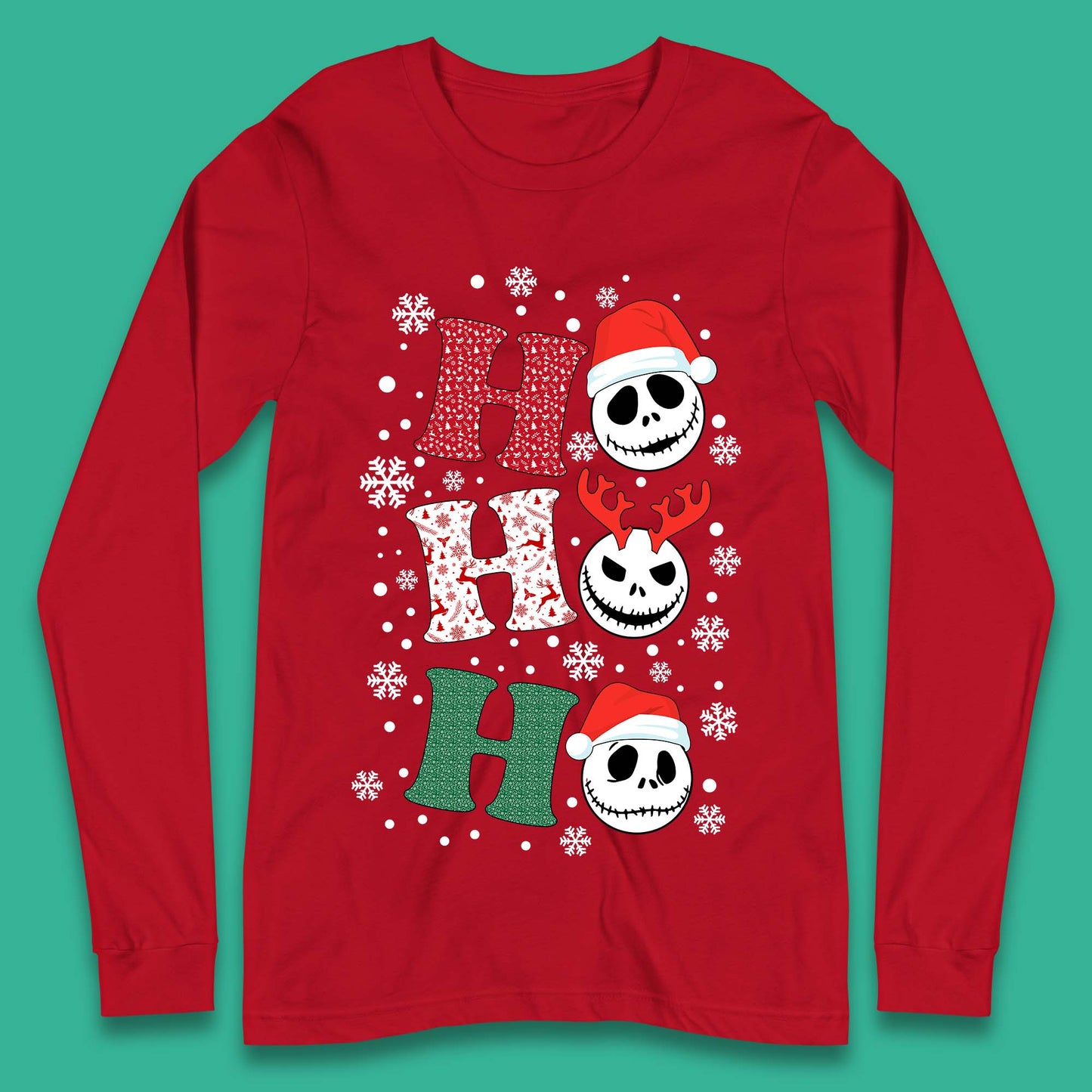 Jack Skellington Christmas Long Sleeve T-Shirt