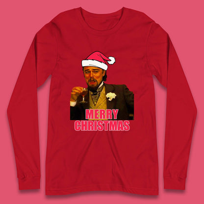 Leonardo DiCaprio Christmas Long Sleeve T-Shirt