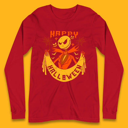 halloween jack skellington long sleeve t shirt