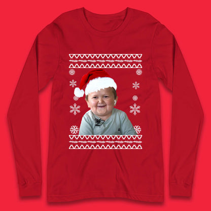 Santa Hasbulla Magomedov Christmas Long Sleeve T-Shirt