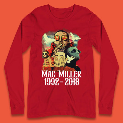 Mac Miller 1992-2018 Long Sleeve T-Shirt