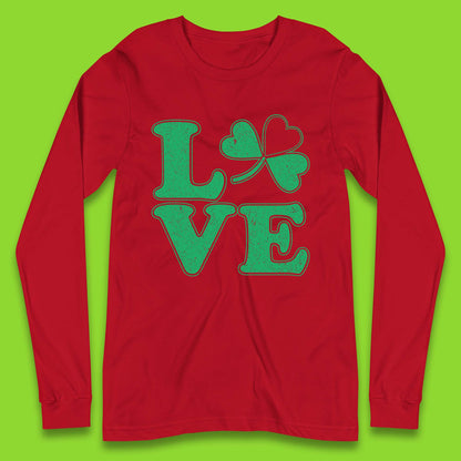 Shamrock Love Long Sleeve T-Shirt