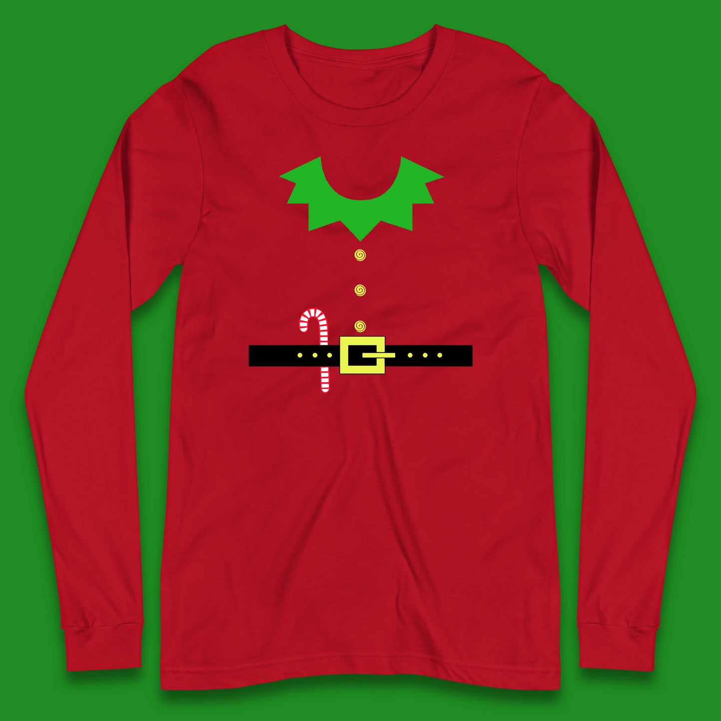 christmas elf costume christmas candy t shirt