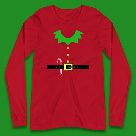 christmas elf costume christmas candy t shirt