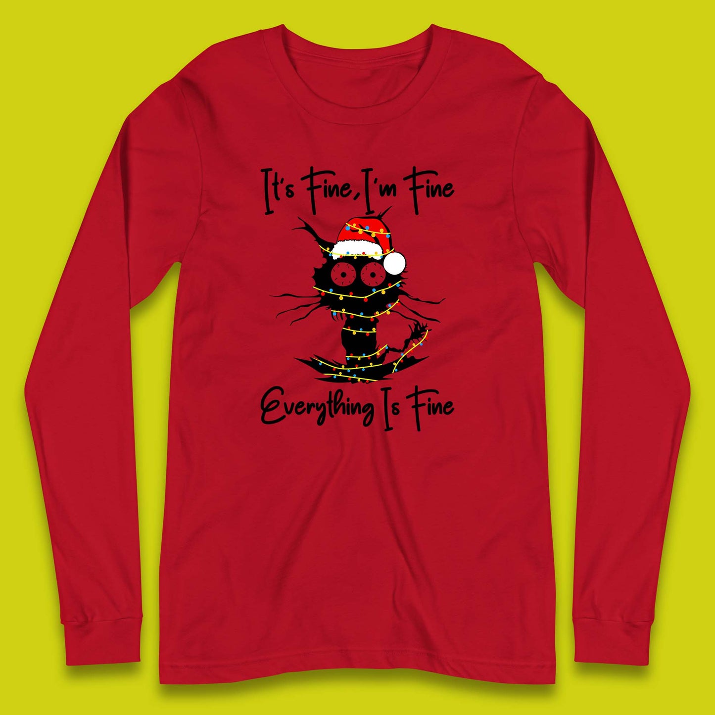 electrocuted cat long sleeve t shirt