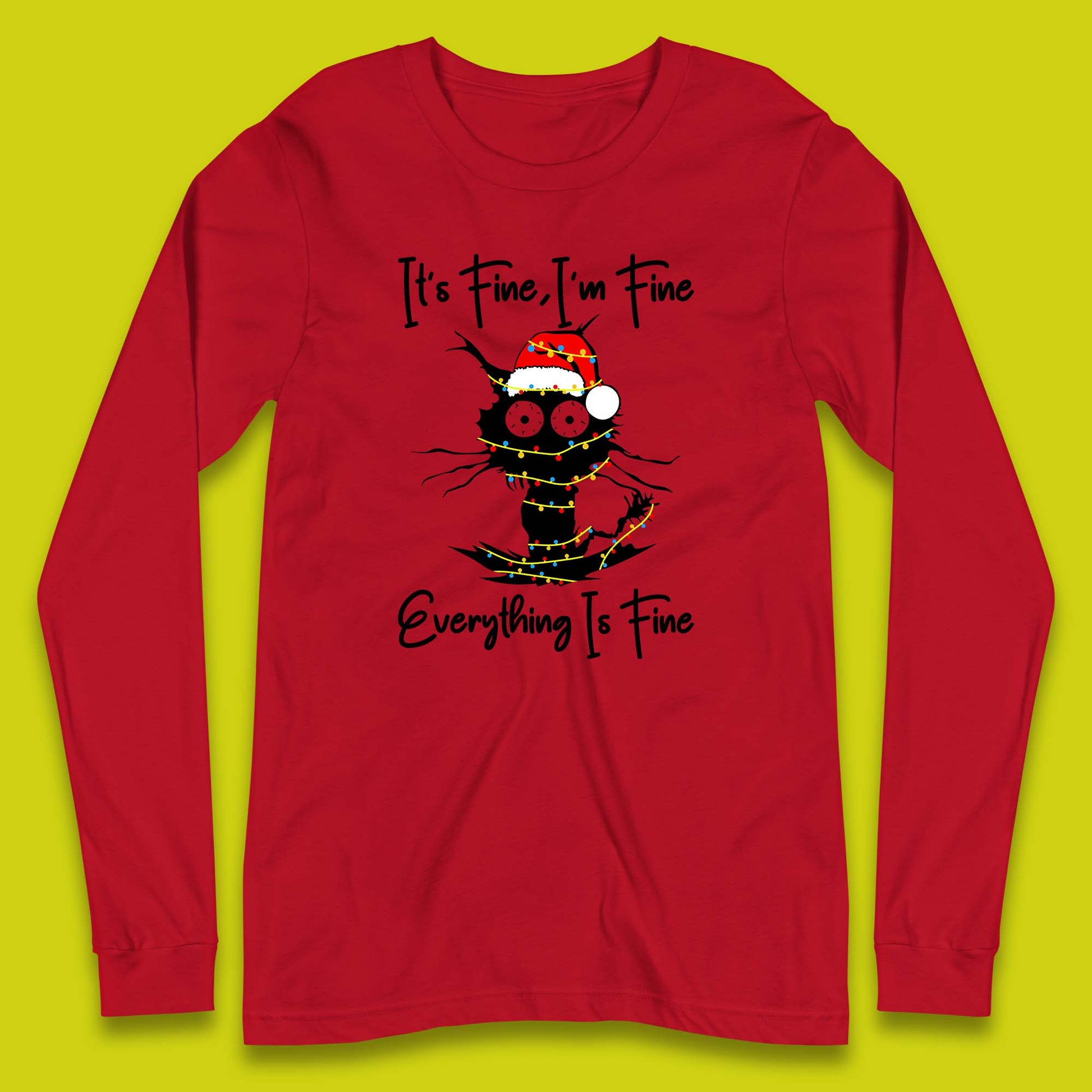 electrocuted cat long sleeve t shirt