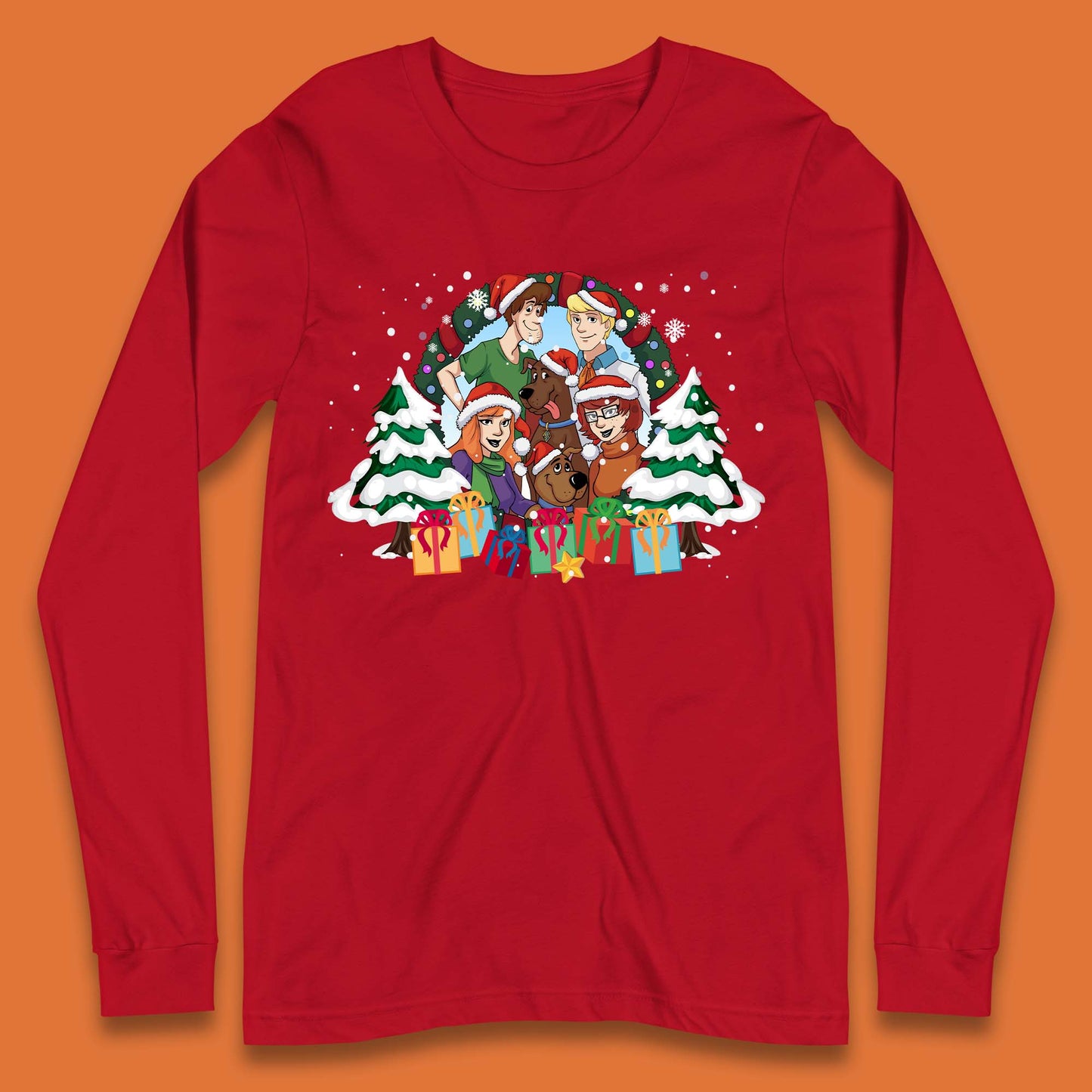scooby doo and friends long sleeve t shirt