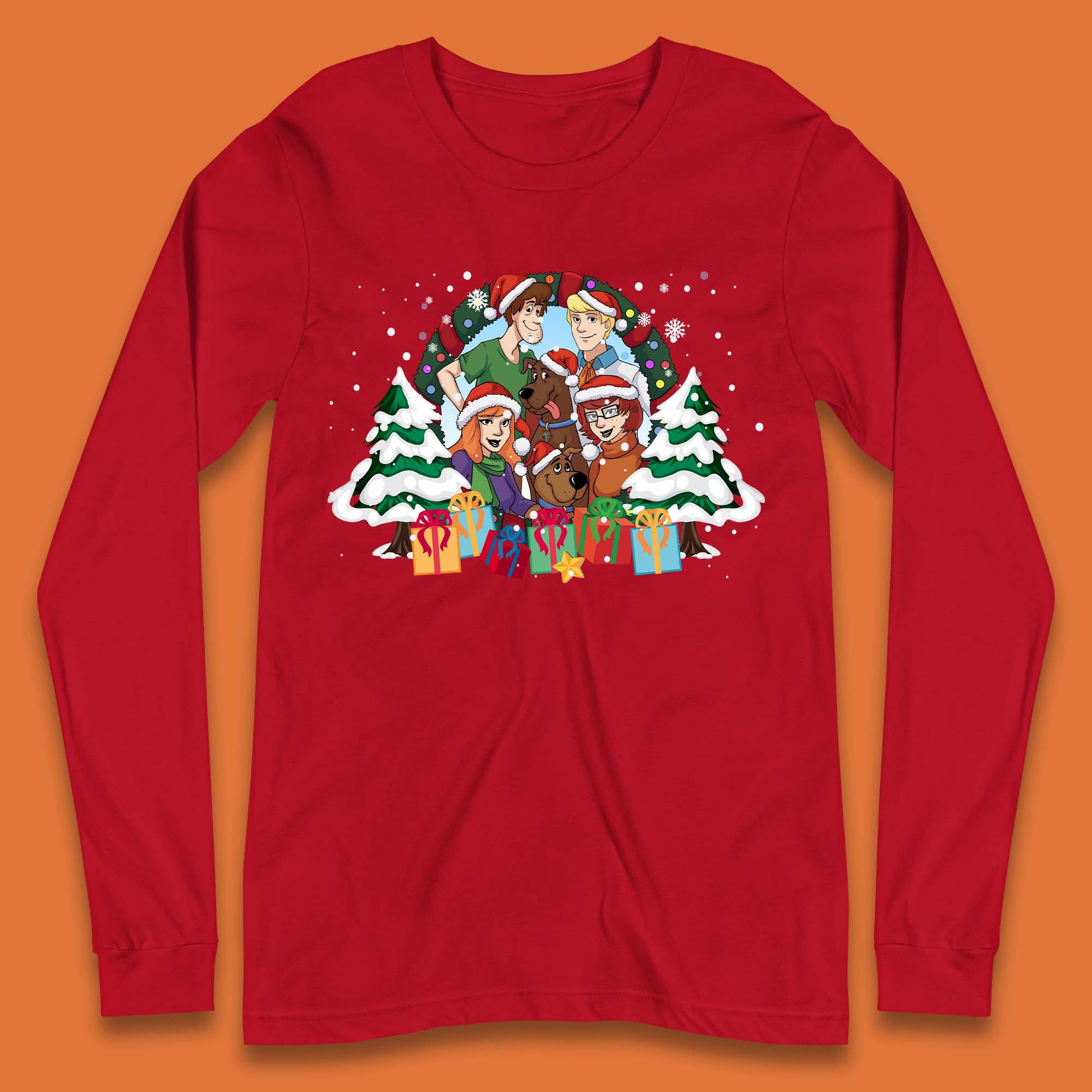 scooby doo and friends long sleeve t shirt