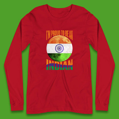 I'm Proud To Be An Indian Chandrayaan-3 Soft Landing To The Moon Long Sleeve T Shirt