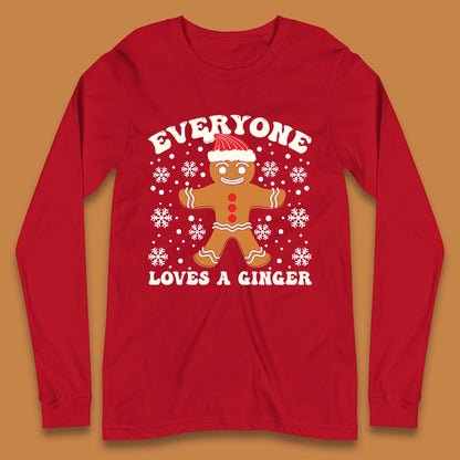 Gingerbread Christmas Long Sleeve T-Shirt
