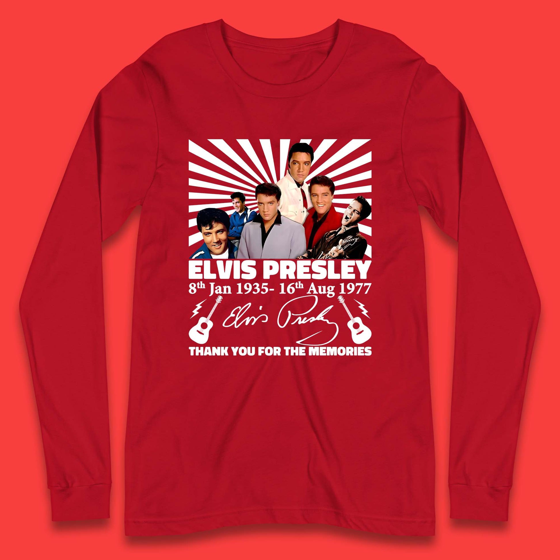 Elvis Presley Long Sleeve Shirts