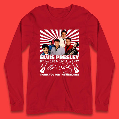 Elvis Presley Long Sleeve Shirts