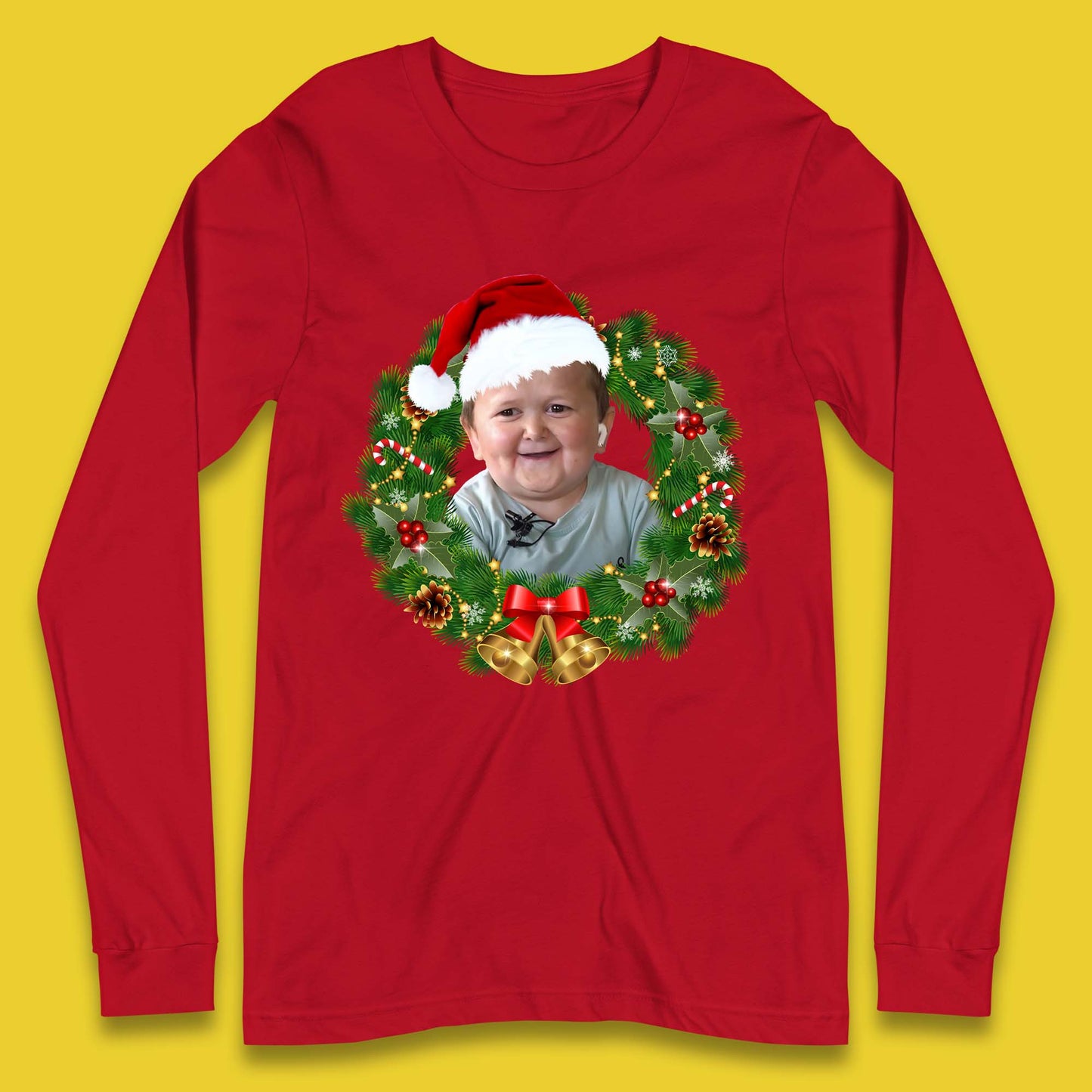 Santa Hasbulla Christmas Long Sleeve T-Shirt