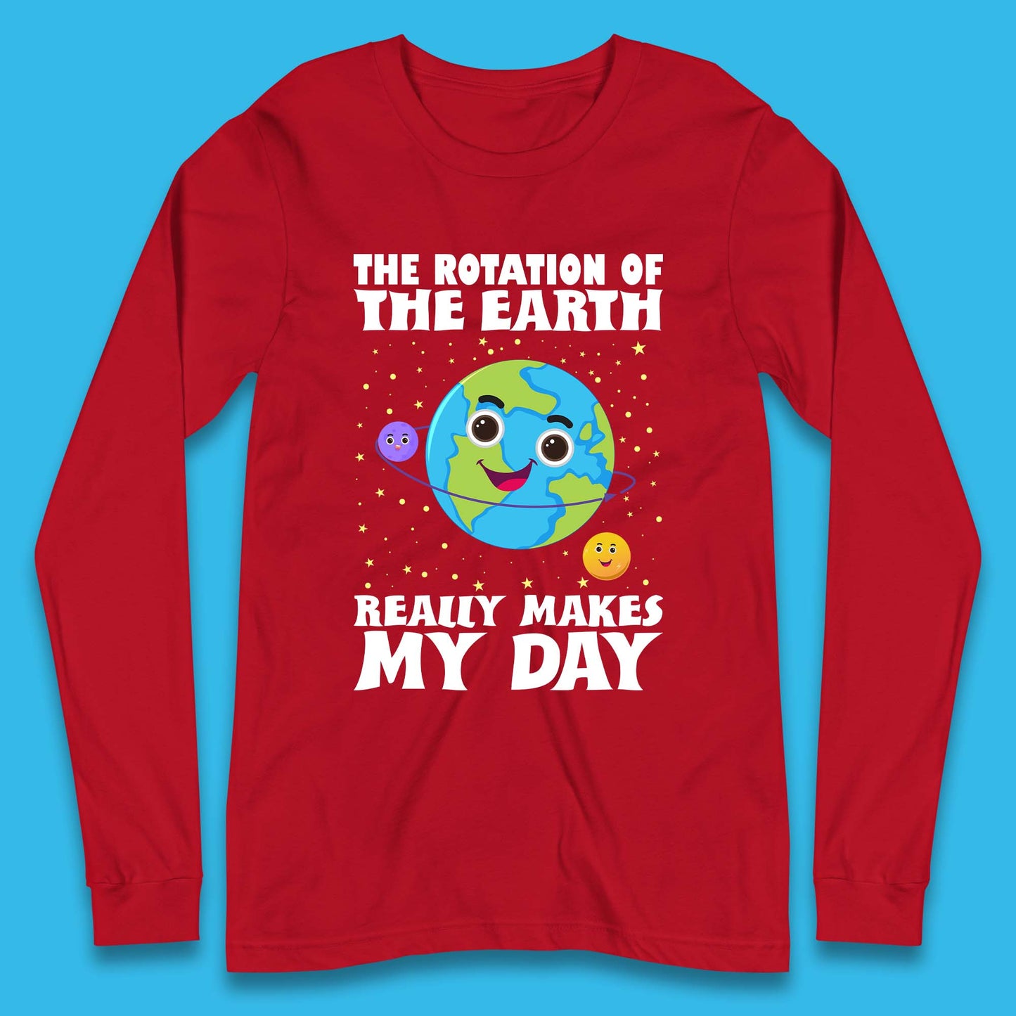 Rotation Of Earth Long Sleeve T-Shirt