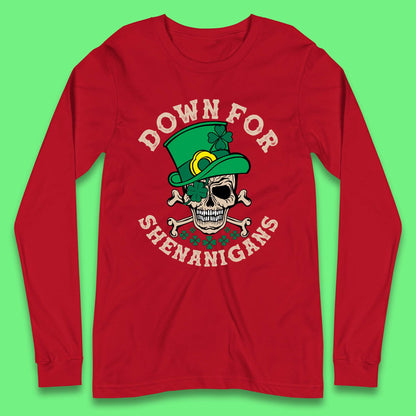 Down For Shenanigans Long Sleeve T-Shirt