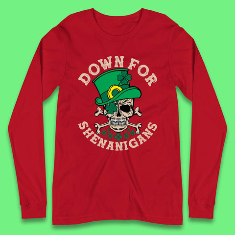 Down For Shenanigans Long Sleeve T-Shirt