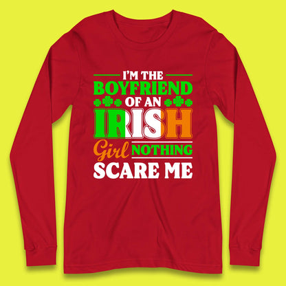 The Boyfriend Of An Irish Girl Long Sleeve T-Shirt