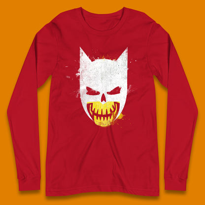 Batman The Dark Knight Circle Logo DC Comics Superhero Fictional Character Long Sleeve T Shirt