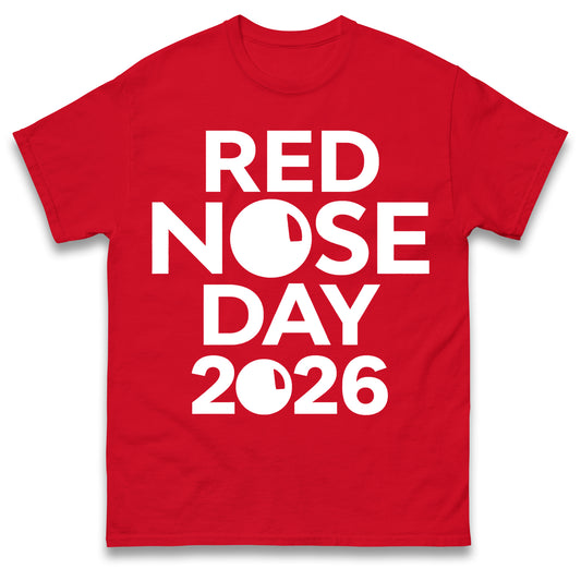 Kids Red Nose Day 2026 T Shirt